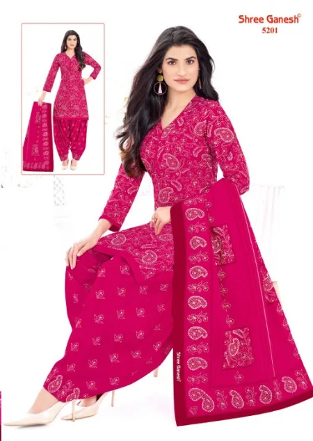 Hansika Vol 32 By Shree Ganesh Cotton Printed Dress Material 